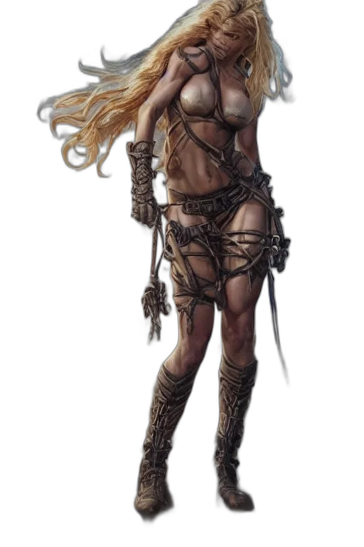 dress, fantasy art, concept art, comic book art transparent PNG cut-out