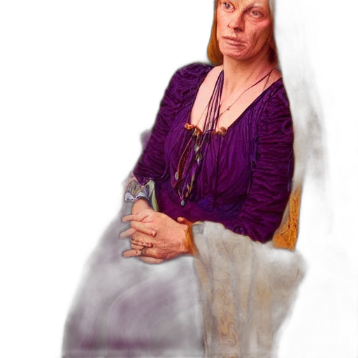 dress, face, jewelry, staff, photorealistic, oil painting, concept art, fantasy art transparent PNG cut-out