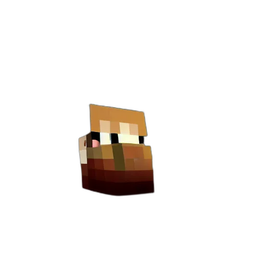 animal, crown, creature, face, pixel art, 3d render, concept art, photorealistic transparent PNG cut-out