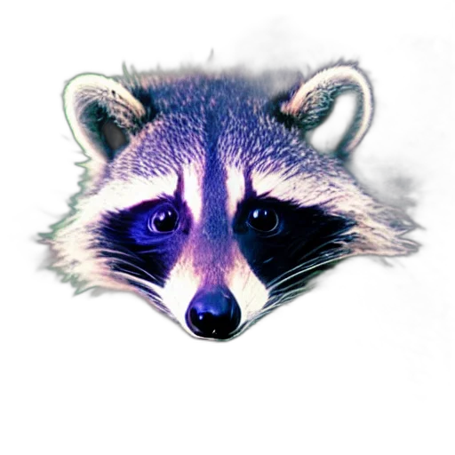 animal, creature, face, mask, photorealistic, concept art, 3d render, watercolor transparent PNG cut-out