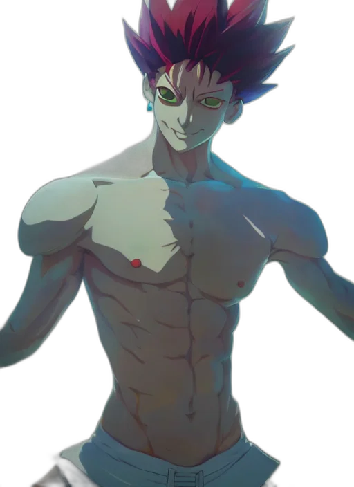 creature, concept art, anime, pixel art transparent PNG cut-out