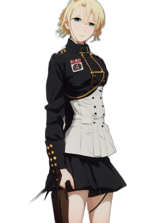 staff, dress, jacket, crown transparent PNG cut-out