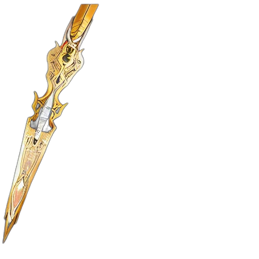 sword, jewelry, staff, weapon, concept art, fantasy art, 3d render, anime transparent PNG cut-out