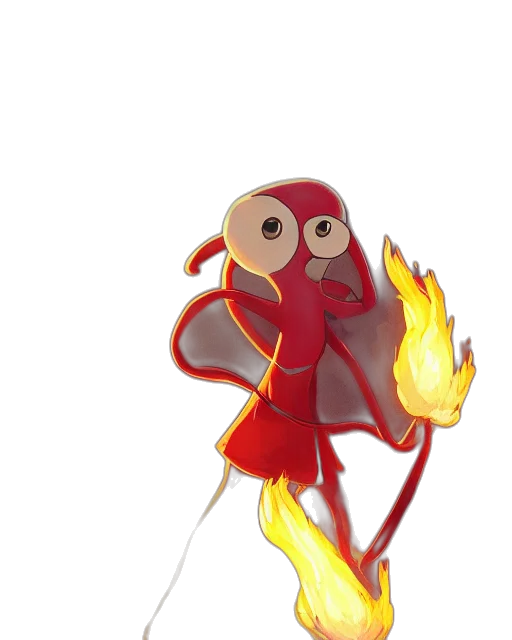 staff, dragon, mask, creature transparent PNG cut-out