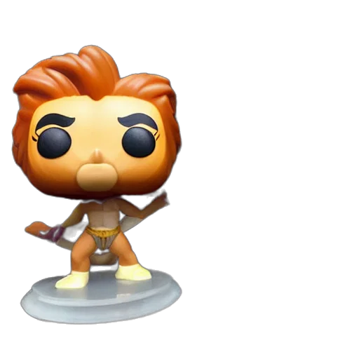 lion, king, funko, pop transparent PNG cut-out