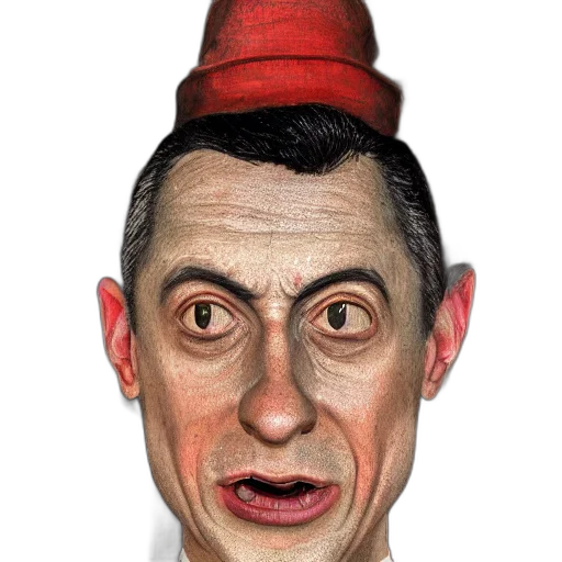 hat, face, mask, staff transparent PNG cut-out