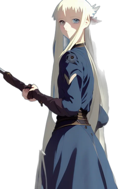 staff, sword, weapon, jacket transparent PNG cut-out
