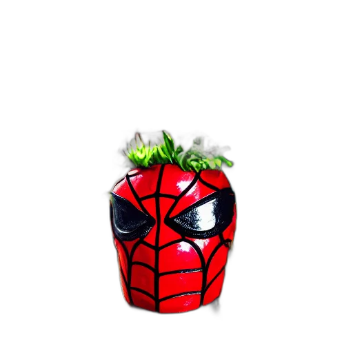 mask, food, crown, hat, 3d render, pixel art, concept art, comic book art transparent PNG cut-out