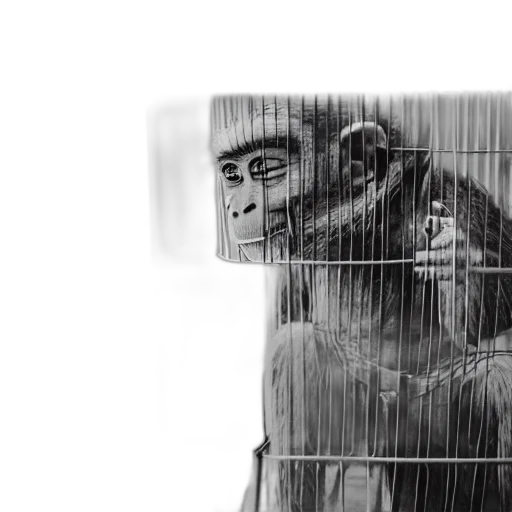 mask, creature, face, animal, concept art, photorealistic, comic book art, pencil sketch transparent PNG cut-out