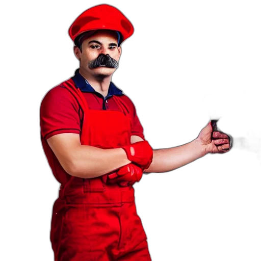 staff, hat, weapon, face transparent PNG cut-out