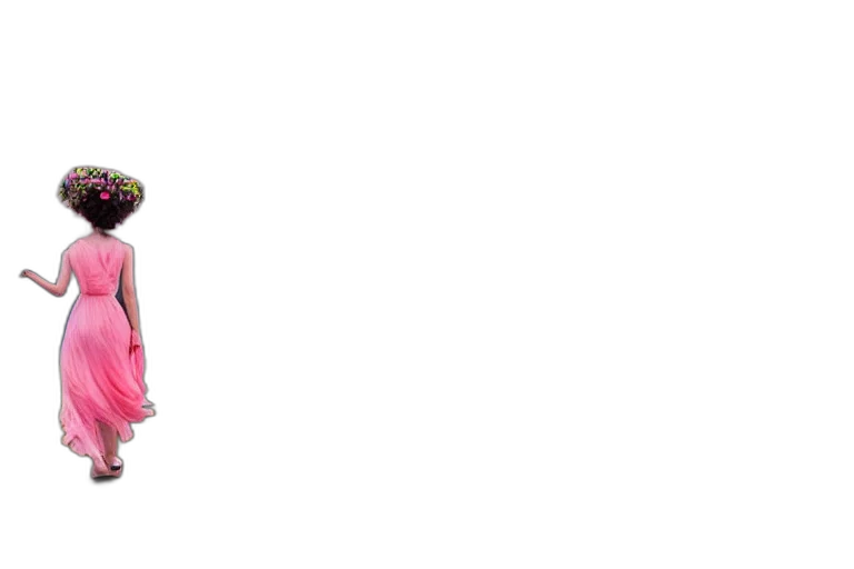 dress, staff, umbrella, crown, pixel art, anime, cartoon, concept art transparent PNG cut-out