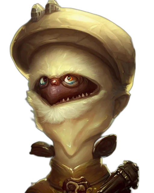 staff, face, mask, creature transparent PNG cut-out