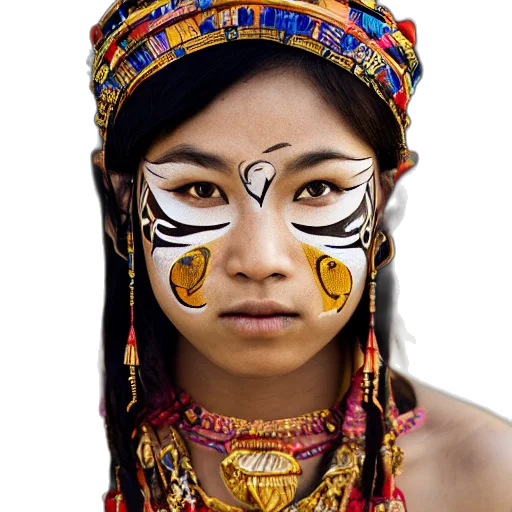 jewelry, mask, face, crown transparent PNG cut-out