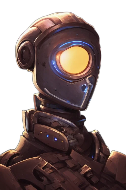 robot, face, staff, mask transparent PNG cut-out