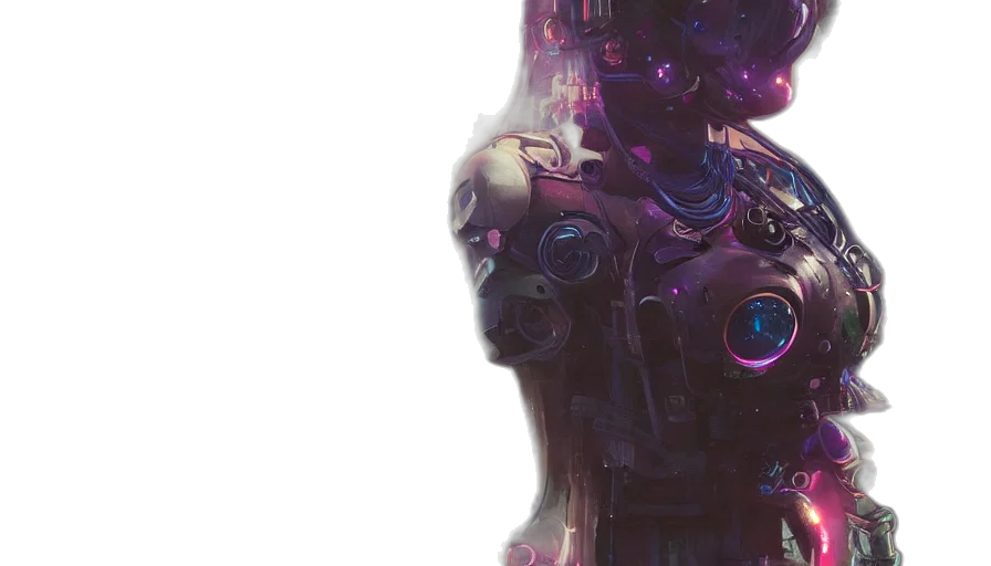 robot, mask, face, creature transparent PNG cut-out