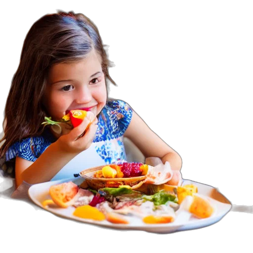 food, photorealistic, photography, girl transparent PNG cut-out