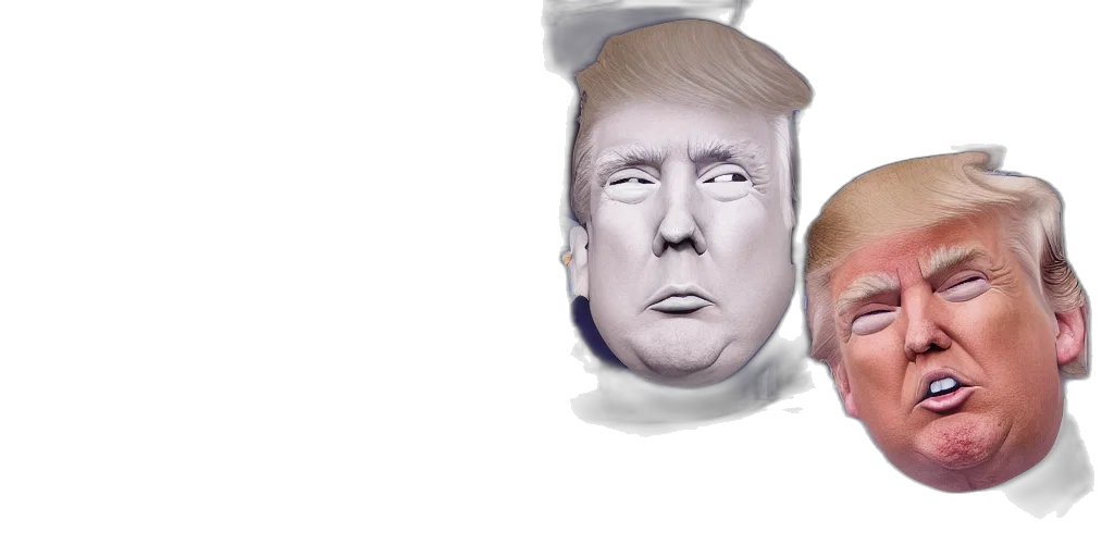 mask, hat, face, photorealistic transparent PNG cut-out