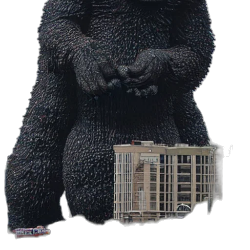 animal, creature, building, concept art, 3d render, oversized, sweet, gummy transparent PNG cut-out