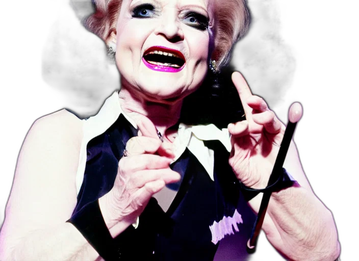 photorealistic, cartoon, publicity, photo, still, betty, white, kiss transparent PNG cut-out