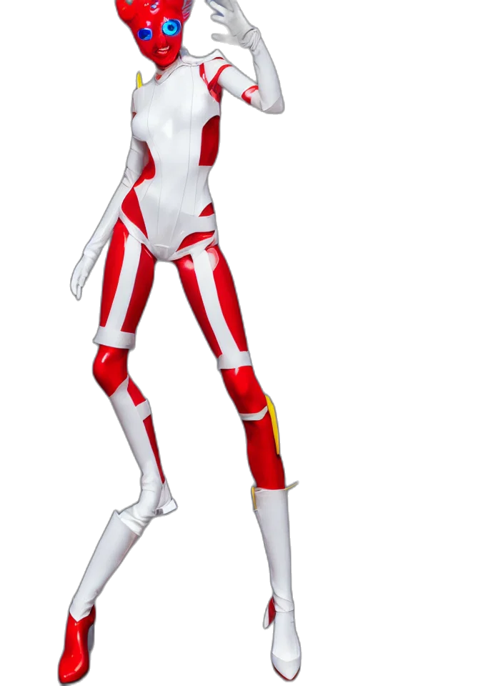 robot, staff, 3d render, concept art transparent PNG cut-out
