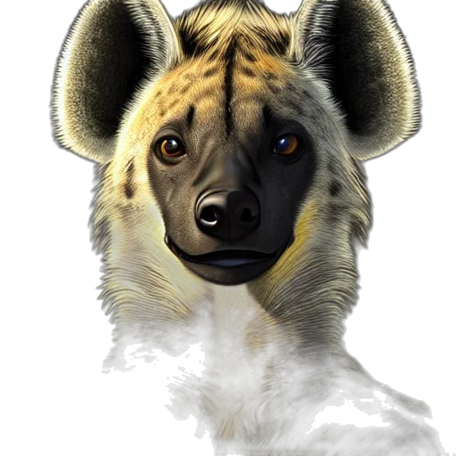 animal, creature, staff, face, fantasy art, photorealistic, concept art, 3d render transparent PNG cut-out
