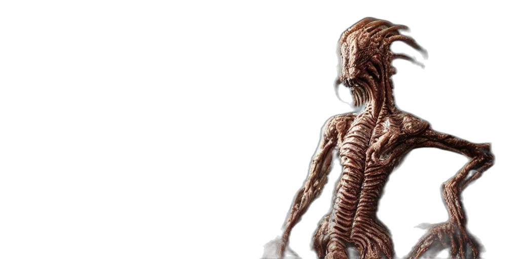 creature, robot, animal, hair transparent PNG cut-out
