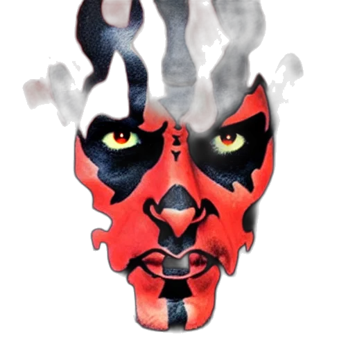 mask, face, staff, dragon transparent PNG cut-out