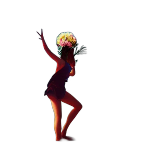 staff, crown, hair, concept art transparent PNG cut-out