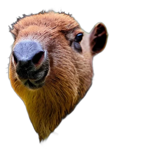 animal, creature, face, hair transparent PNG cut-out