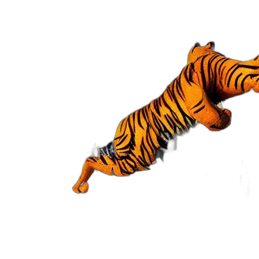 animal, creature, staff, 3d render, concept art, photorealistic, fantasy art, tiger transparent PNG cut-out