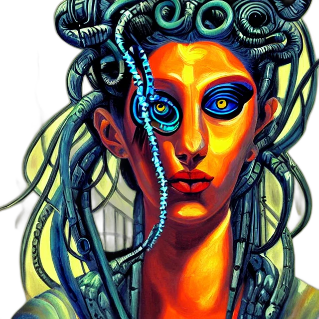 mask, jewelry, creature, cyberpunk transparent PNG cut-out