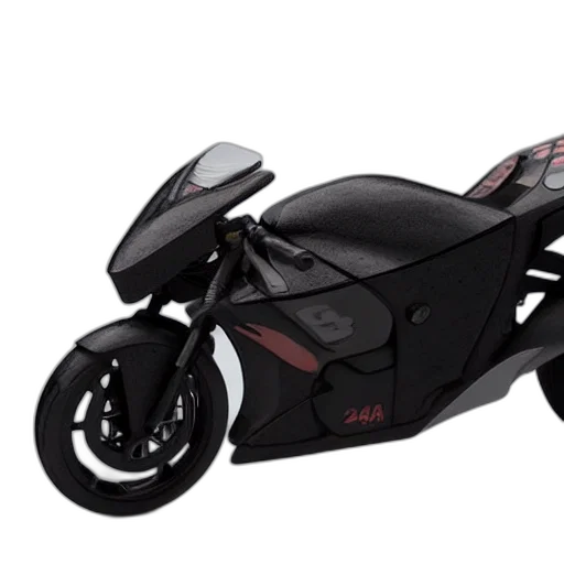 3d render, concept art, photorealistic, cartoon, still, blade, runner, honda transparent PNG cut-out