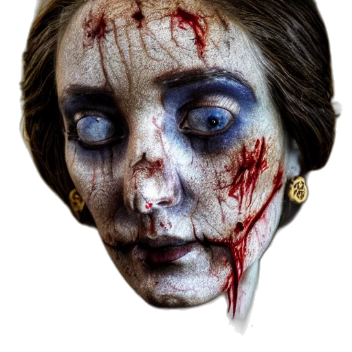 face, mask, staff, creature transparent PNG cut-out