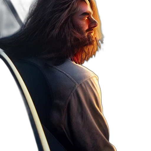 hair, face, creature, animal, photorealistic, concept art, 3d render, comic book art transparent PNG cut-out