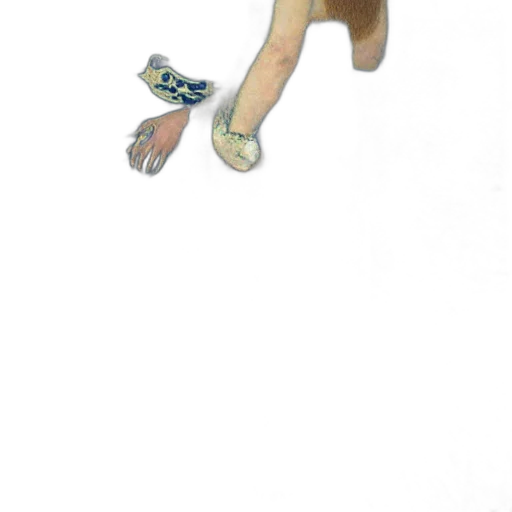 shoes, staff, animal, jewelry, watercolor, photorealistic, concept art, cartoon transparent PNG cut-out
