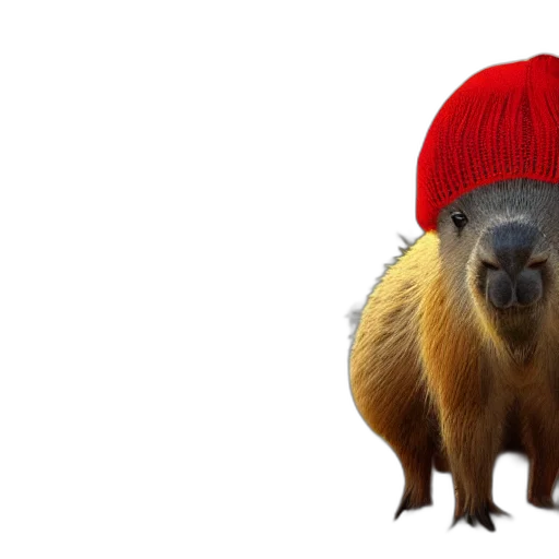 hat, animal, creature, jacket transparent PNG cut-out