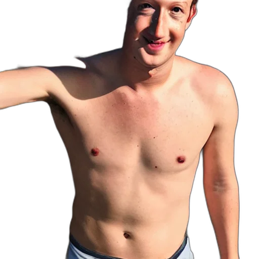 creature, animal, robot, face, 3d render, photorealistic, mark, zuckerberg transparent PNG cut-out