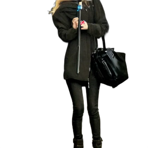 jacket, staff, umbrella, concept art transparent PNG cut-out