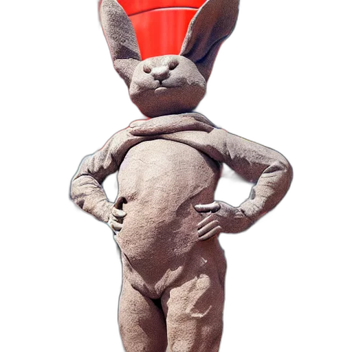 hat, mask, staff, animal transparent PNG cut-out