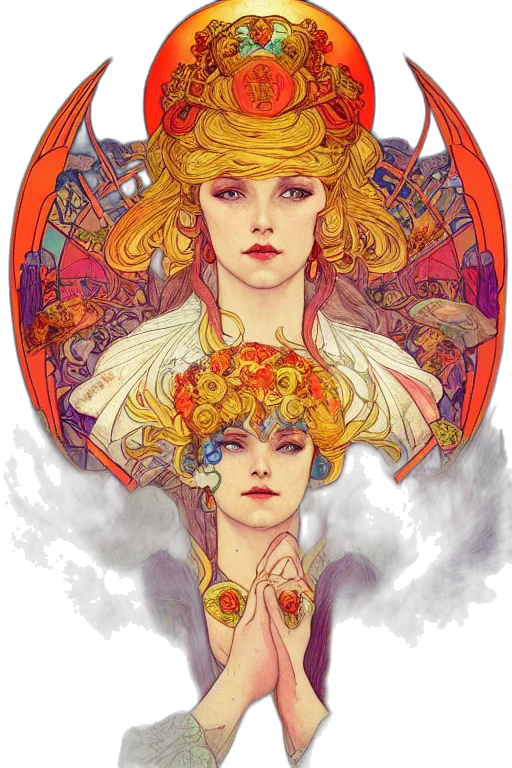 crown, fantasy art, concept art, watercolor transparent PNG cut-out