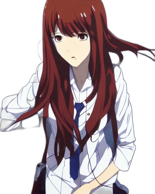dress, staff, hair, face, anime, cartoon, pixel art, concept art transparent PNG cut-out