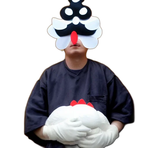 mask, staff, hat, animal transparent PNG cut-out