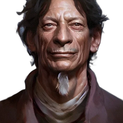 face, staff, mask, creature transparent PNG cut-out