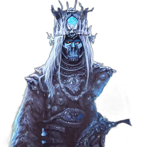 mask, creature, staff, crown transparent PNG cut-out