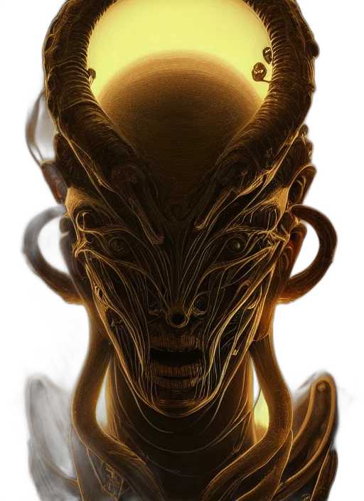 mask, creature, face, dragon transparent PNG cut-out