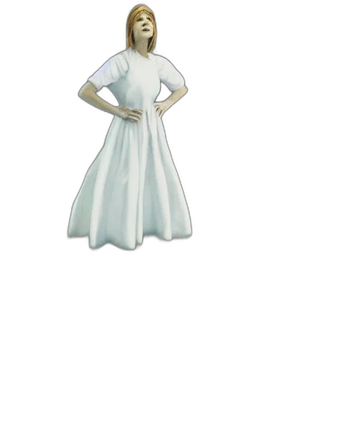 dress, staff, crown, jacket transparent PNG cut-out