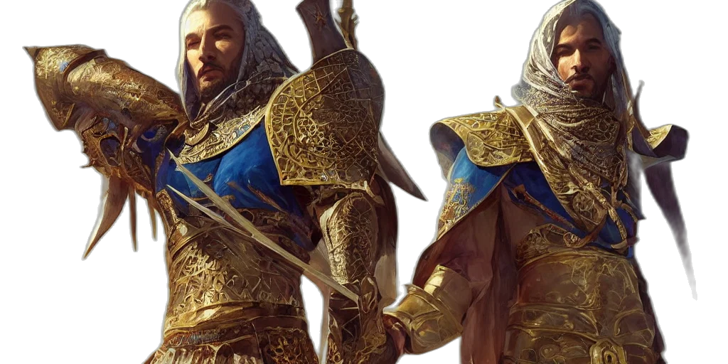 sword, concept art, fantasy art, 3d render transparent PNG cut-out