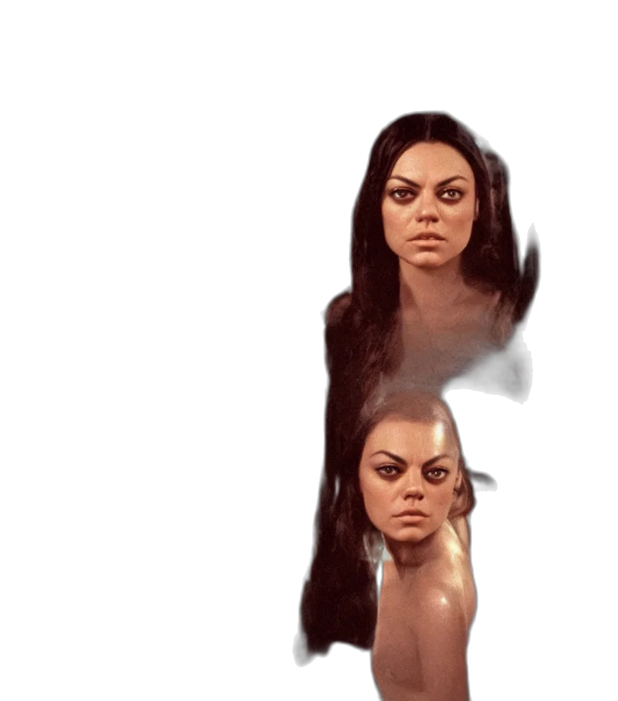 face, hair, dress, creature transparent PNG cut-out