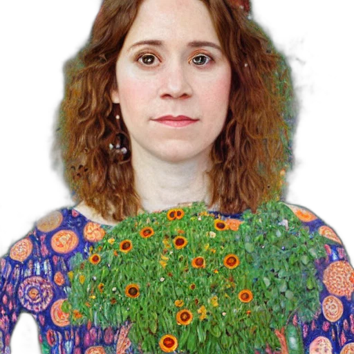 dress, face, staff, jewelry transparent PNG cut-out
