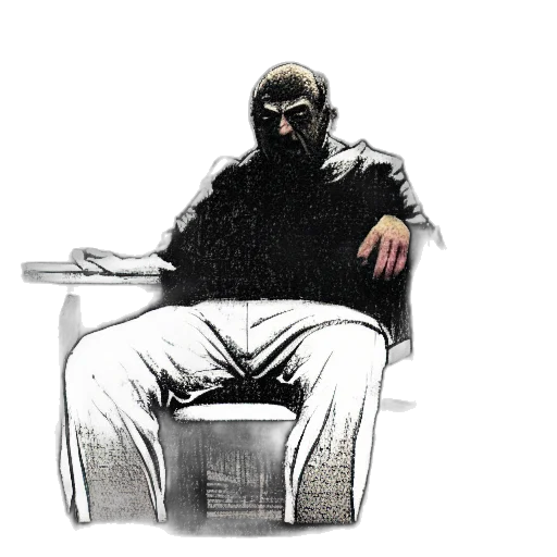 furniture, jacket, staff, creature transparent PNG cut-out
